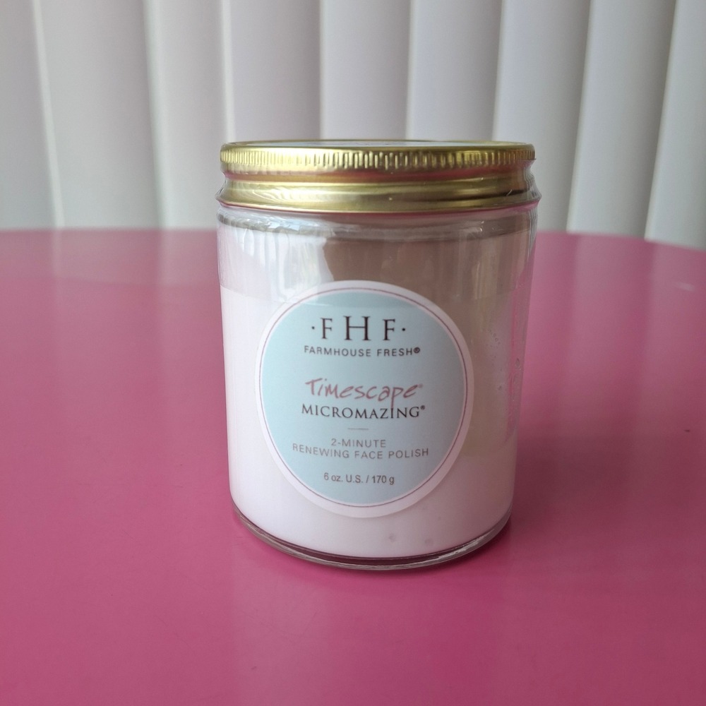 FarmHouse Fresh Timescape Micromazing 2-Minute Renewing Face Polish 6oz Jar